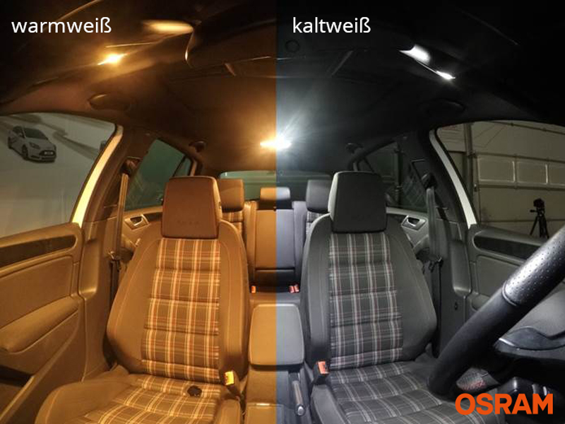 Osram Highend LED Innenraumbeleuchtung Ford Ranger Doppelkabine