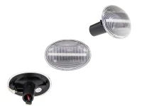 Preview: LED Seitenblinker Blinker Klar Silber für Suzuki SX4 2006-2009