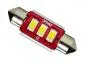 Preview: 24V 36mm C5W 3 SMD 5630 LED Soffitte Weiß Blau Rot Grün