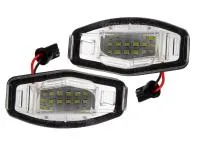 Preview: 18 SMD LED Kennzeichenbeleuchtung für Honda Accord MK8 ab 2008