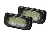 Preview: 18 SMD LED Kennzeichenbeleuchtung für Mercedes CLK C209 (W209) Coupe 2002-2009