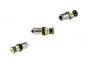 Preview: MaXlume® 12x SMD 2835 CAN-Bus LED Rund 720LM Ba9s T4W Metallsockel 12V 24V