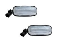 Preview: LED Seitenblinker Blinker Klar Silber für Land Rover Freelander Typ LN 1997-2006