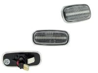 Preview: LED Seitenblinker Blinker Klar Silber Module für Audi A6 C5 1997-2005