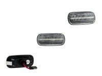 Preview: LED Seitenblinker Blinker Klar Silber Module für Audi A6 C5 2000-2005