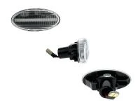 Preview: LED Seitenblinker Blinker Klar Silber Module für Mazda 3 Typ BK 2003-2009