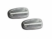 Preview: LED Seitenblinker Blinker Klar Silber Module für Opel Astra G 1998-2005