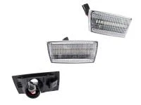 Preview: LED Seitenblinker Blinker Klar Silber Module für Opel Astra H 2004-2010