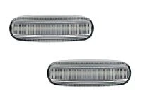 Preview: LED Seitenblinker Blinker Klar Silber Module für Fiat Grande Punto 2005-2009