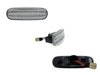 Preview: LED Seitenblinker Blinker Klar Silber Module für Fiat Idea 2003-2016