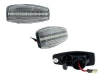 Preview: LED Seitenblinker Blinker Klar Silber Module für Hyundai Coupe 2002-2009