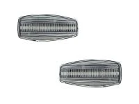 Preview: LED Seitenblinker Blinker Klar Silber Module für Hyundai Getz 2002-2009