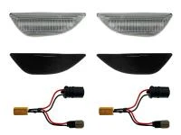 Preview: LED Seitenblinker Blinker Klar Silber Module für Opel Mokka X ab 2016