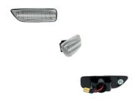 Preview: LED Seitenblinker Blinker Klar Silber Module für Volvo V70 2000-2007