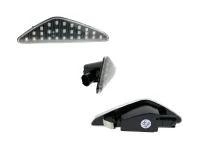 Preview: LED Seitenblinker Blinker Klar Silber Module für BMW X5 E70 2006-2013