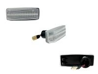 Preview: LED Seitenblinker Blinker Klar Silber für Mercedes C-Klasse W202 1993-2001