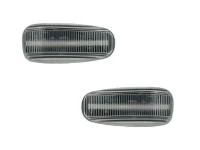 Preview: LED Seitenblinker Blinker Klar Silber für Mercedes E-Klasse W210 / S210 1997-1999