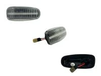 Preview: LED Seitenblinker Blinker Klar Silber für Mercedes E-Klasse W210 / S210 1997-1999