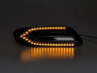 Preview: LED Seitenblinker Blinker Smoke Schwarz für Mini Cooper F55 5-Türer 2014-2018