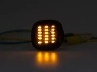 Preview: LED Seitenblinker Blinker Smoke Schwarz Module für Seat Ibiza 6K Facelift 1999-2002