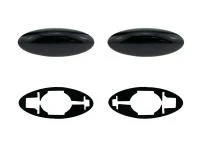 Preview: LED Seitenblinker Blinker Smoke Schwarz Module für Toyota Auris Typ E150 2006-2009