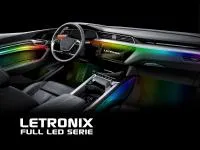 Preview: LETRONIX 110cm Full LED Leiste Einfarbig 12V Ambientebeleuchtung Farbauswahl