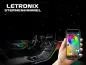 Preview: LETRONIX RGB LED Sternenhimmel 10er Set mit 1040 Sternen/Fasern und App Steuerung