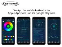 Preview: LETRONIX RGBIC LED Controller + Zubehör + Fernbedienung für RGBIC LED Ambientebeleuchtung