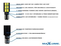 MaXlume® Highend LED Innenraumbeleuchtung Nissan Qashqai J11 mit  Panoramadach