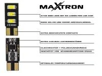 Preview: MaXtron® SMD LED Innenraumbeleuchtung für Chevrolet Aveo Typ T250, T255 Set