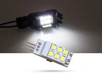 Preview: Modulplatine 6x SMD 2835 LED Platine Modul Ausstiegsbeleuchtung für Volvo