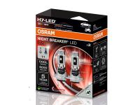 Preview: OSRAM ***B-WARE*** Night Breaker H7 LED SPEED 12V 16W 6000K Straßenzulassung - 64210DWNBSP-2HB