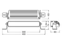 Preview: OSRAM LEDriving® LED Lightbar Zusatzscheinwerfer FX250-SP GEN 2 - LEDDL129-SP