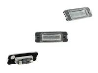 Preview: SMD LED Kennzeichenbeleuchtung für Mercedes W164 mit E-Prüfzeichen (Variante 1)