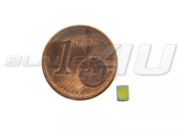 50 ultrahelle SMD LED PLCC2 1210 PLCC-2 LEDs in Grün 1500mcd