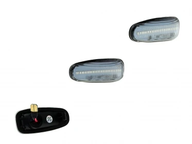 LED Seitenblinker Blinker Klar Silber für Mercedes E-Klasse W210 1995-2002