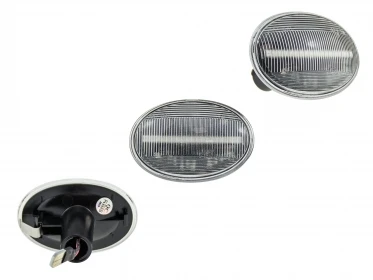 LED Seitenblinker Blinker Klar Silber für Mini Cooper R58 Coupe 2011-2015