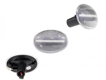 LED Seitenblinker Blinker Klar Silber für Suzuki Alto Typ GF 2009-2015