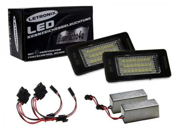 24 SMD LED Kennzeichenbeleuchtung für Audi A5 Sportback (8TA) ab 2009