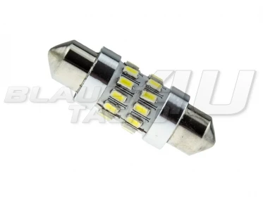 36mm LED Soffitte 24 x 3014 SMD C5W Weiß 360° Ausleuchtung