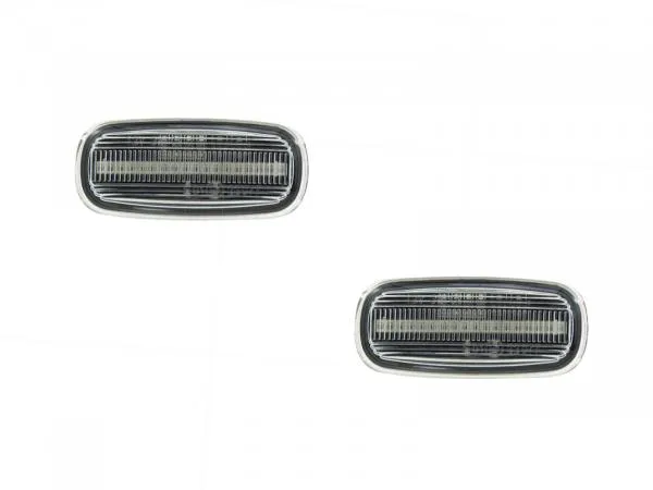 LED Seitenblinker Blinker Klar Silber Module für Audi A6 C5 1997-2005