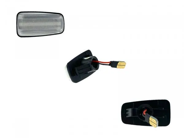 LED Seitenblinker Blinker Klar Silber Module für Citroen Saxo 1996-2004