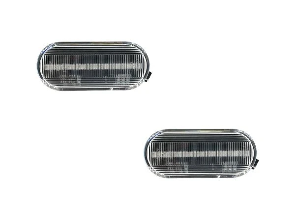 LED Seitenblinker Blinker Klar Silber Module für Ford Focus 2004-2007