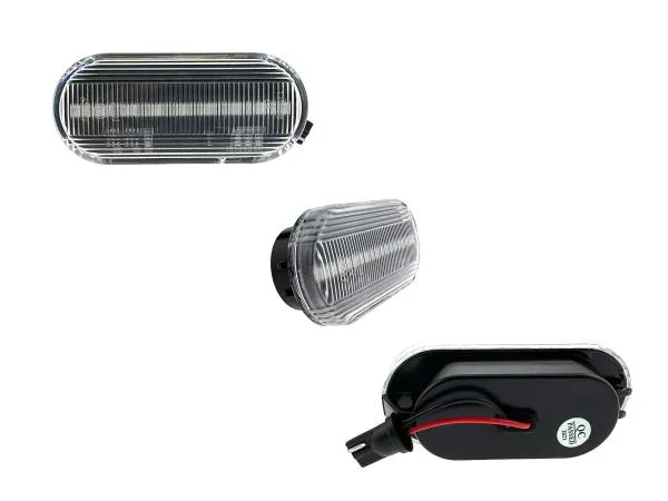 LED Seitenblinker Blinker Klar Silber Module für Ford Focus 2004-2007