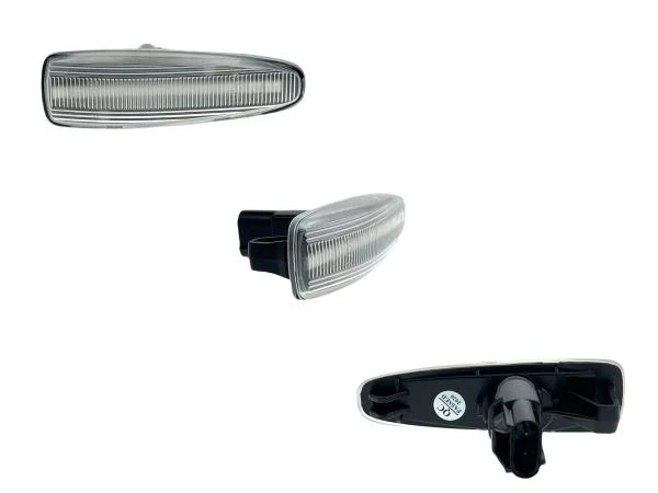 LED Seitenblinker Blinker Klar Silber Module für Mitsubishi Outlander Typ CW0W 2006-2012