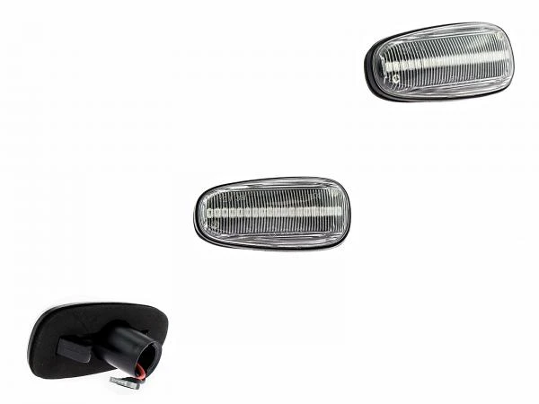 LED Seitenblinker Blinker Klar Silber Module für Opel Astra G 1998-2005