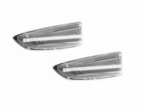 LED Seitenblinker Blinker Klar Silber Module für Opel Astra J 2009-2018