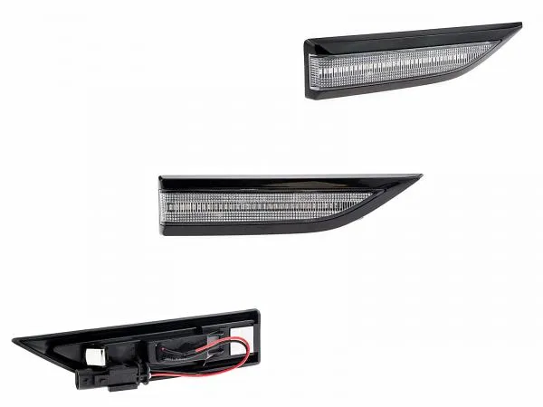 LED Seitenblinker Blinker Klar Silber Module für VW T6 ab 2015