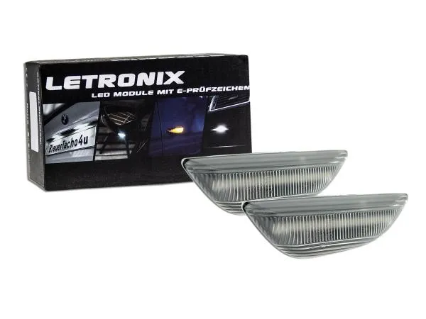 LED Seitenblinker Blinker Klar Silber Module für für Chevrolet Trax ab 2013