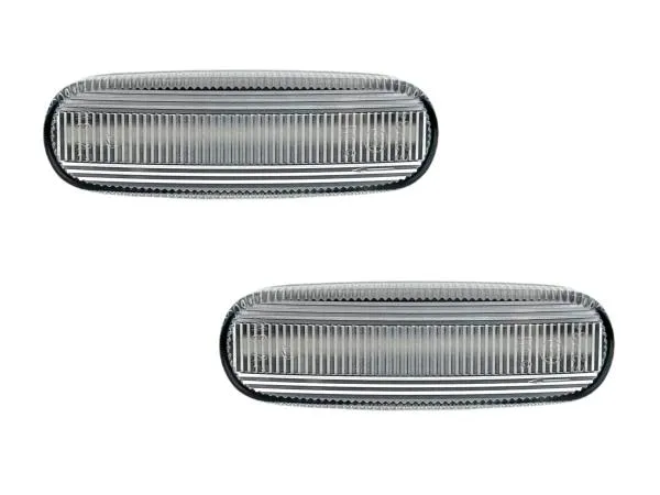 LED Seitenblinker Blinker Klar Silber Module für Fiat Multipla 2004-2010